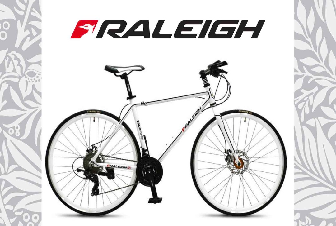 26" 24 Speed Raleigh Road bike Hybrid Bicycle Racing Bike Straight bar