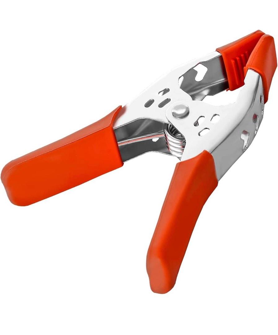 WEN 8-in Gray Cast Iron C-Clamp with 2646 lbs Clamping Force and 3.35
