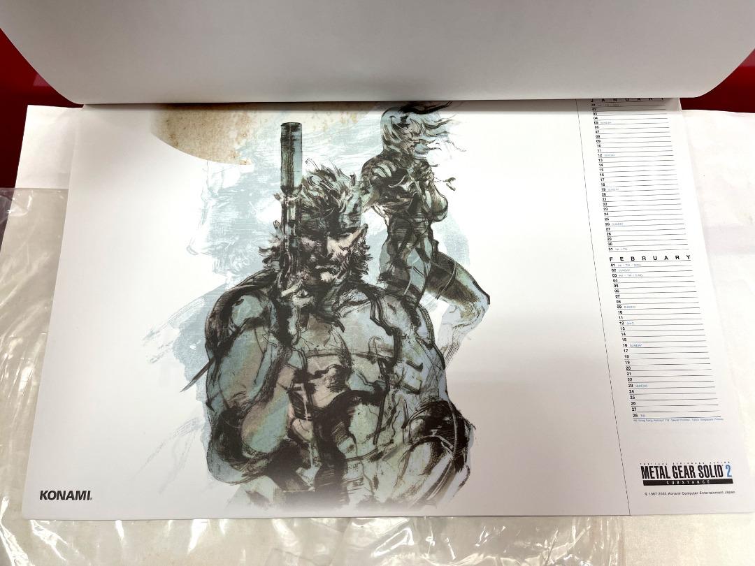 罕有絕版新川洋司画集畫集The Art of Metal Gear Solid by Yoji 