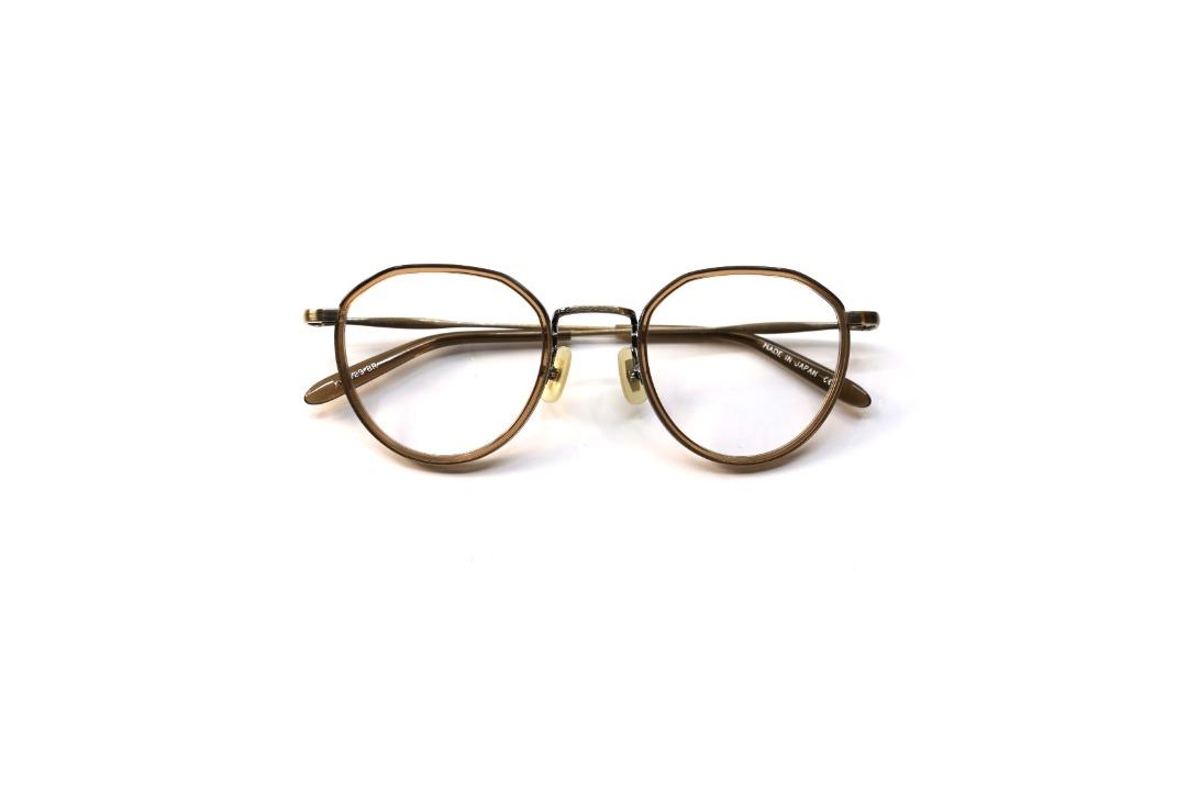 金子眼鏡KV129 BR SIZE: 49-23-145, 男裝, 手錶及配件, 眼鏡- Carousell