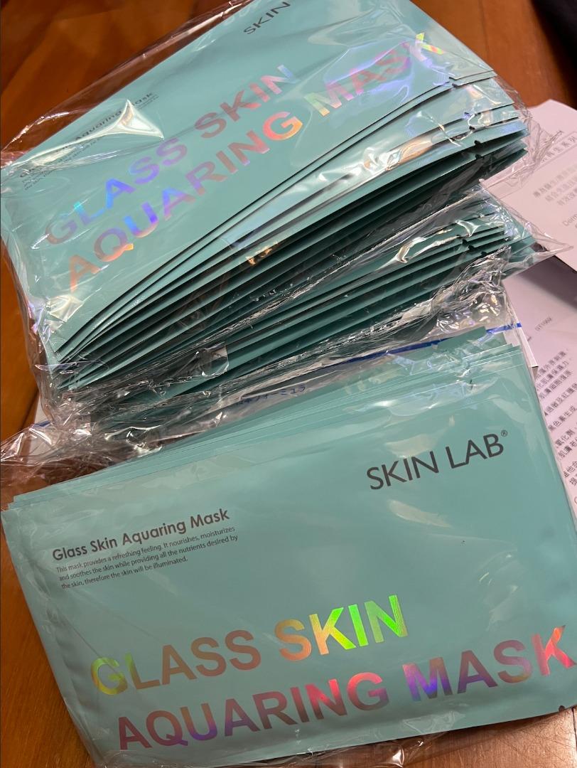[現貨] SKIN LAB Skin Lab 玻璃水面膜 Glass Skin Aquaring Mask, 美容＆化妝品, 健康及美容