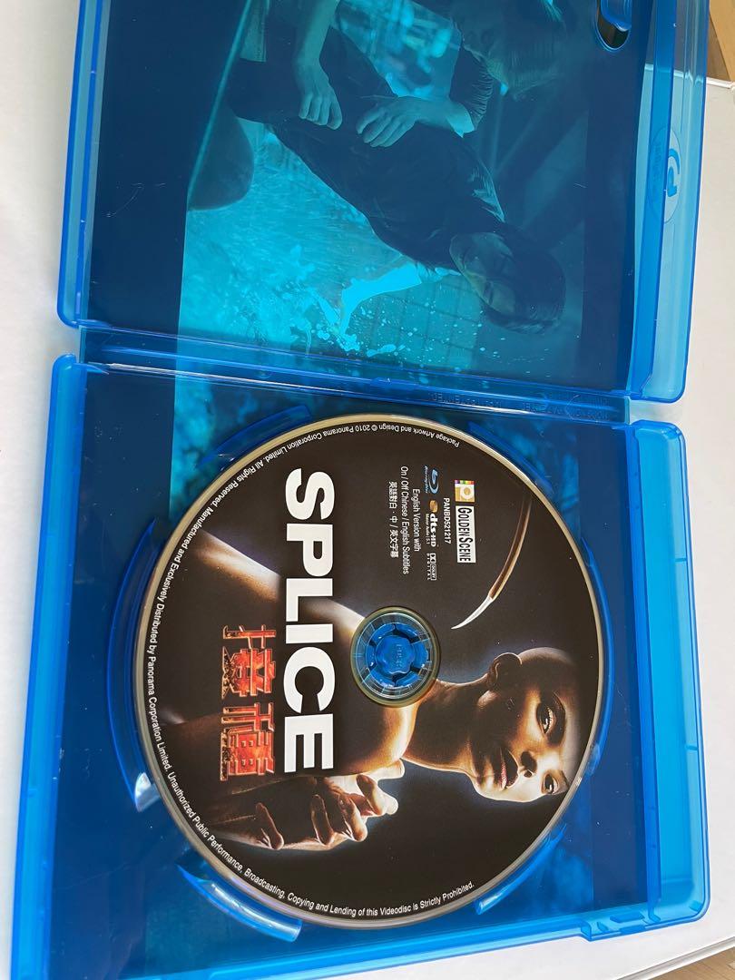 接種SPLICE Blu-ray 藍光絕版中文字幕恐怖怪物電影, 興趣及遊戲, 音樂 
