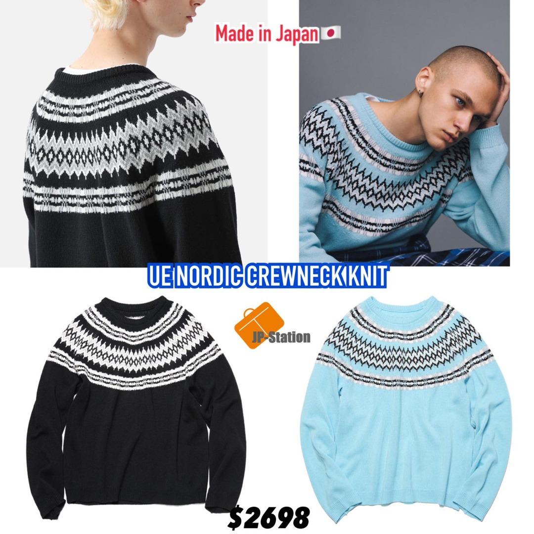 日本代購Uniform Experiment ?? UE 新作??‍♂️ NORDIC CREWNECK 