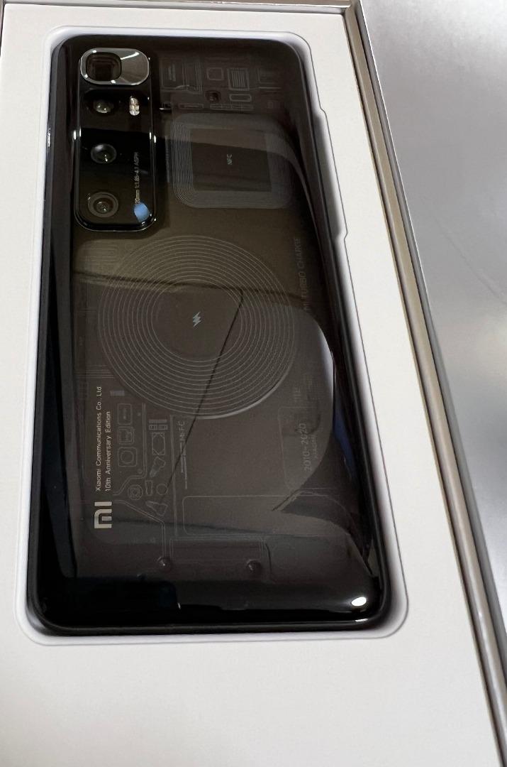 Mi10 Ultra(小米10 至尊纪念版) 8+256 透明版 - スマートフォン/携帯電話