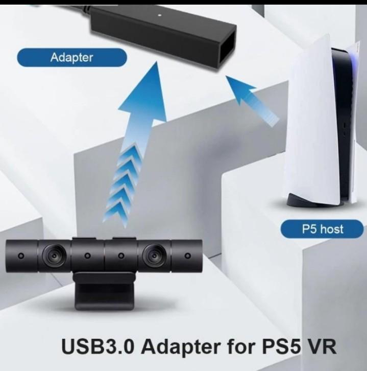 Usb Ps4 Ps5 Camera Adapter Adapter Adaptor Camera Ps4 V1 V2 Untuk