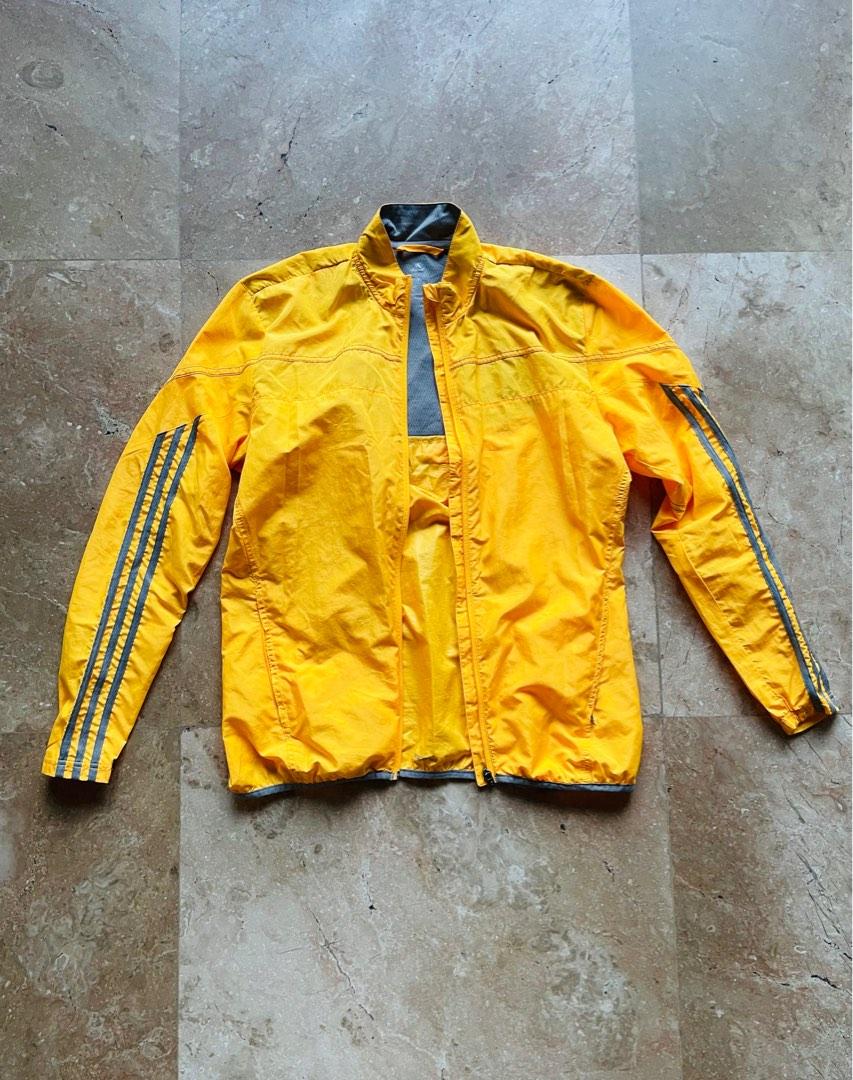 Adidas Running Climalite Jacket, Yellow 