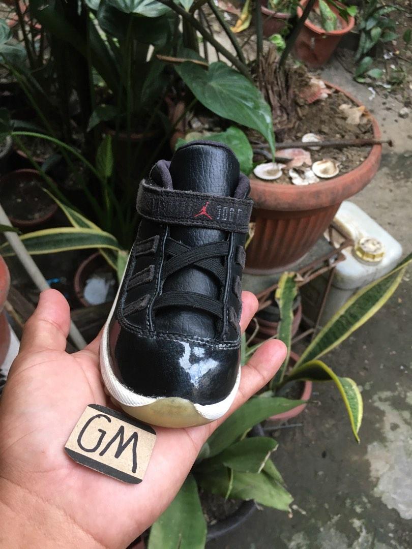 Jordan 11 retro bt toddler top