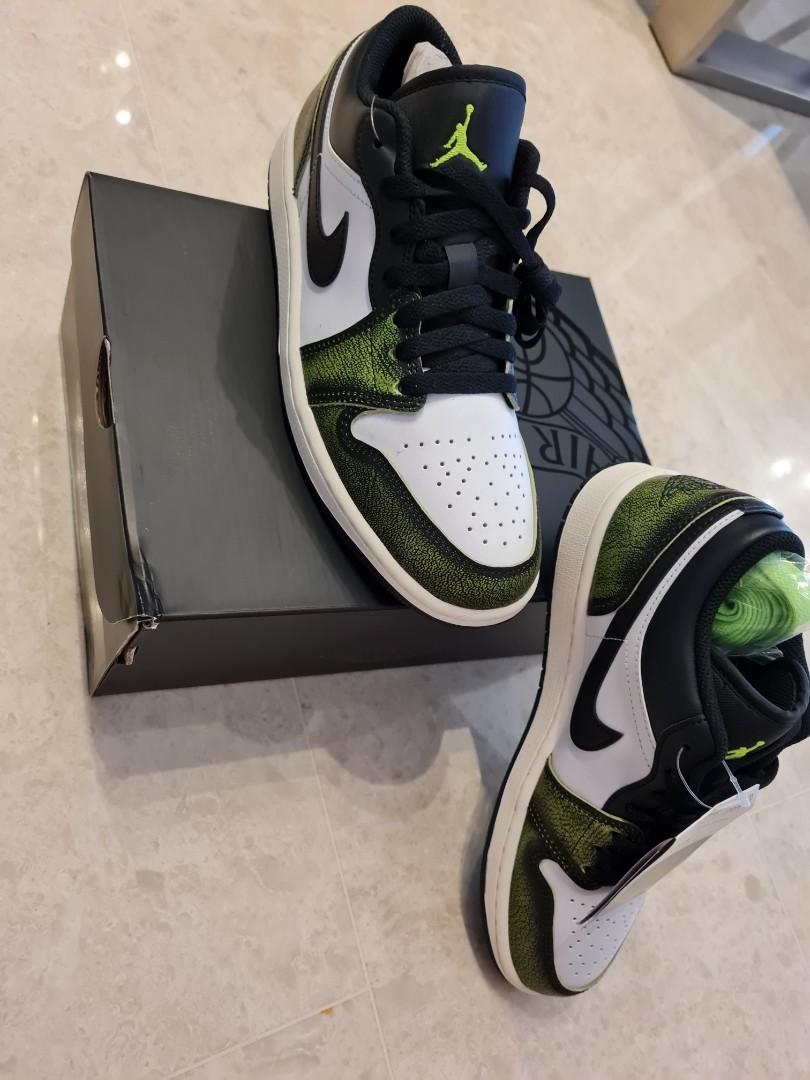 Limited Edition Air Jordan 1 Low SE GS Electric Green