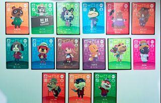 Animal Crossing Amiibo Cards Nintendo Japanese Ver. Series 1 (001-100)