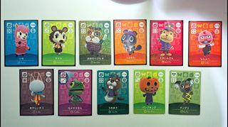 Animal Crossing Amiibo Cards Nintendo Japanese Ver. SERIES 2 (101-200)