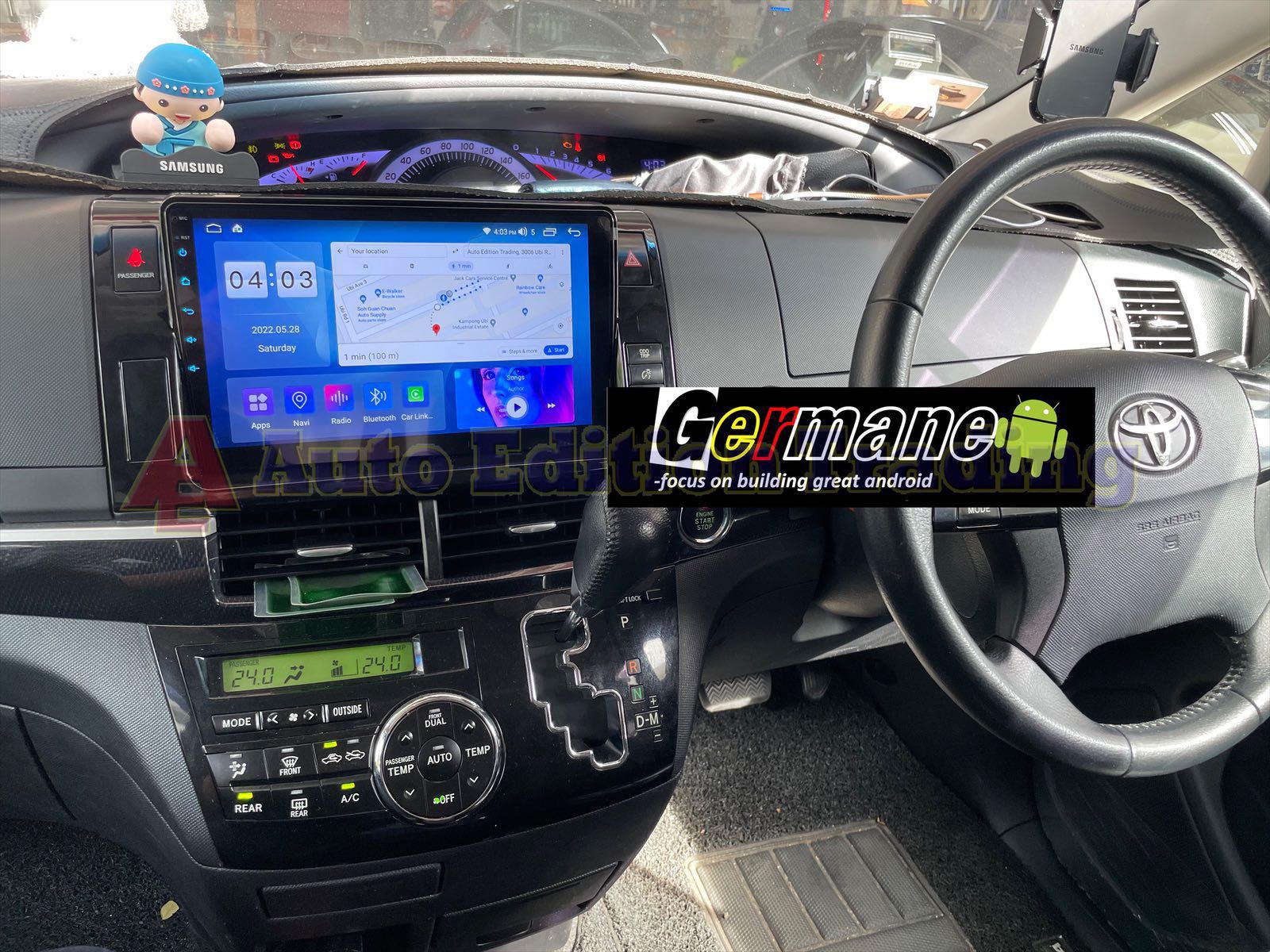 Android car radio player Toyota Estima - available in 9 & 10 inch -2 ...