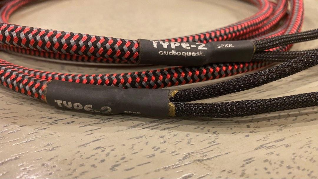 Audioquest TYPE2 Speaker Cable, Audio, Other Audio Equipment on Carousell