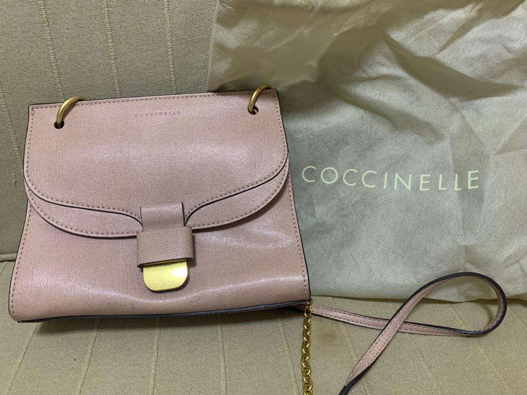 Authentic Coccinelle Pink Shoulder Bag, Women's Fashion, Bags & Wallets ...