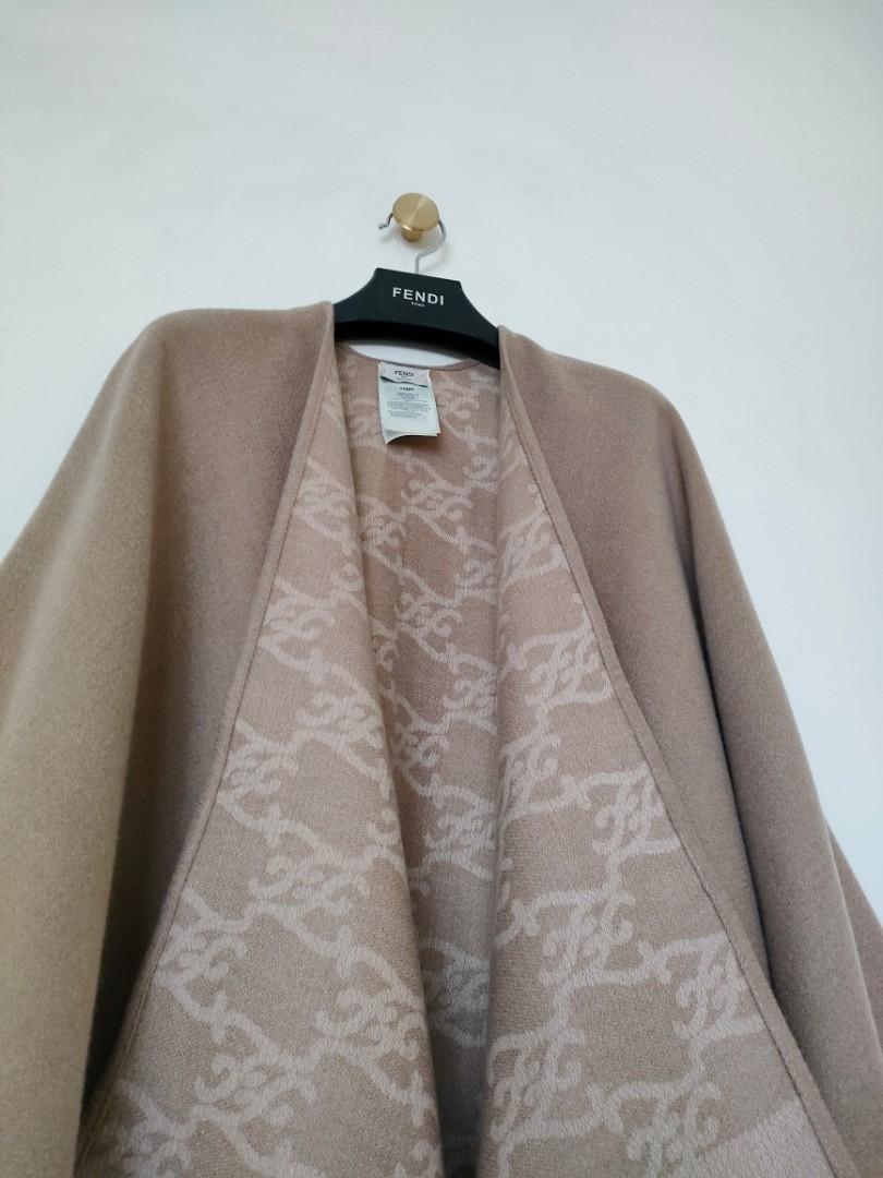 Fendi cape coat deals