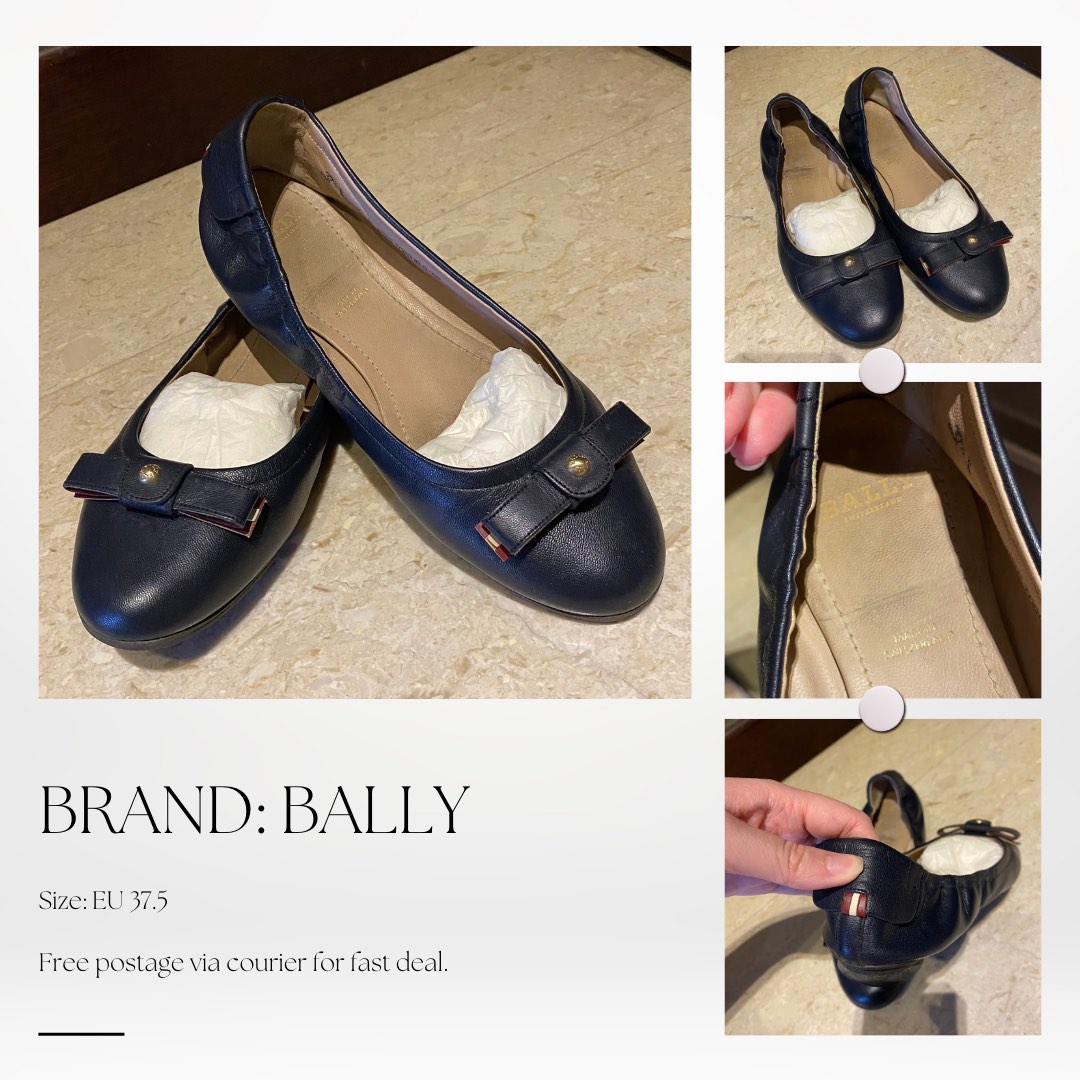 Bally Ballet Flats, Luxury, Sneakers & Footwear on Carousell