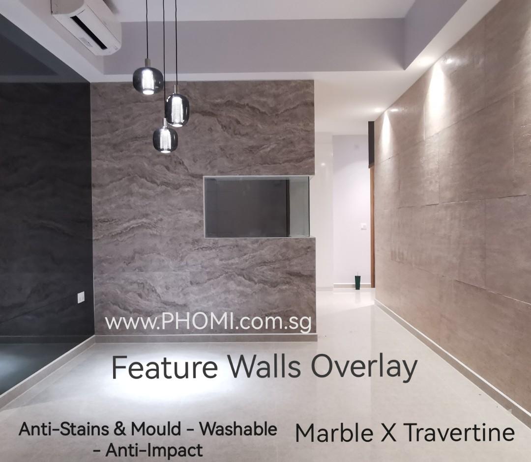 Bathroom Toilet Tiles Overlay reno for Luxurious Modern New Look! BTO