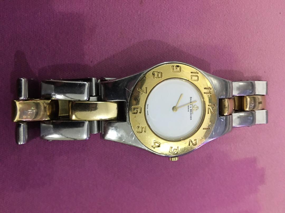 Baume and hot sale mercier acier inox