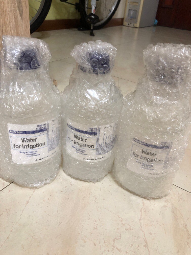 BaxterWater for Irrigation 1000 ml, Health & Nutrition, Medical