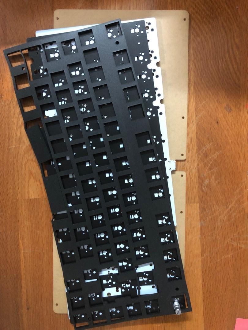 Black MW75 Gasket Mounted Keyboard Kit (75 Layout Of MW65) (Better