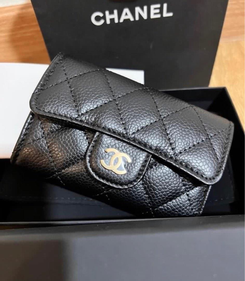 BN Chanel Caviar Key Holder Women s Fashion Bags Wallets