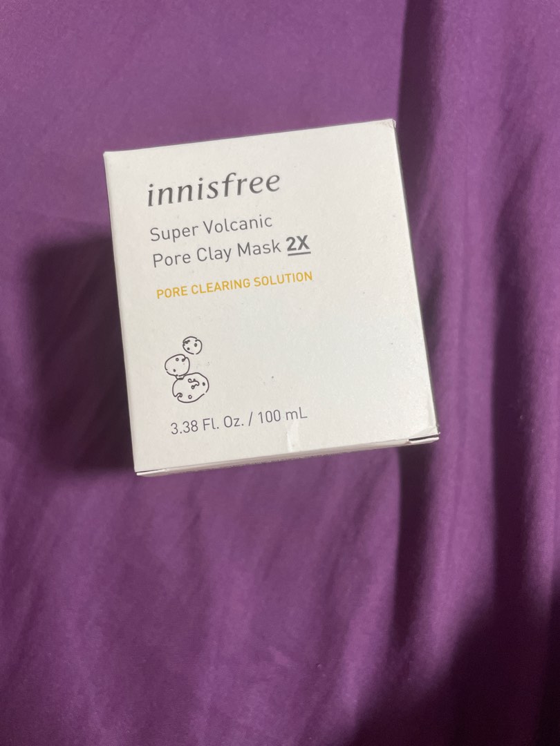 [BNIP recently expired] Innisfree Super Volcanic Pore Clay Mask 2X