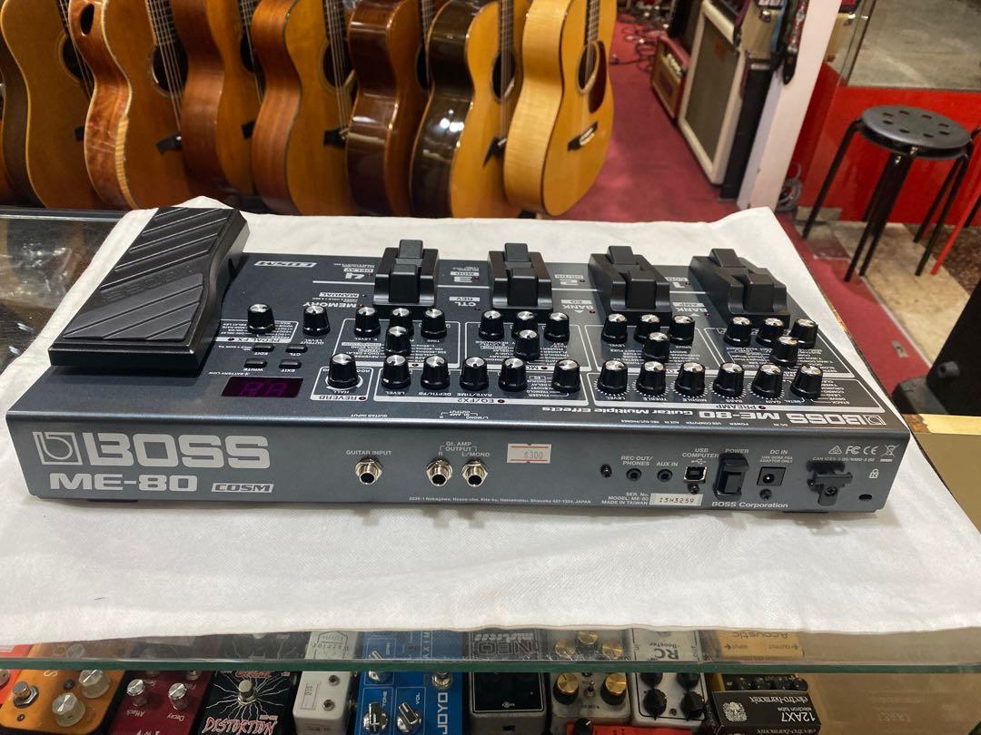 BOSS ME-80 Guitar Multi-Effects Pedal, Hobbies & Toys, Music & Media ...