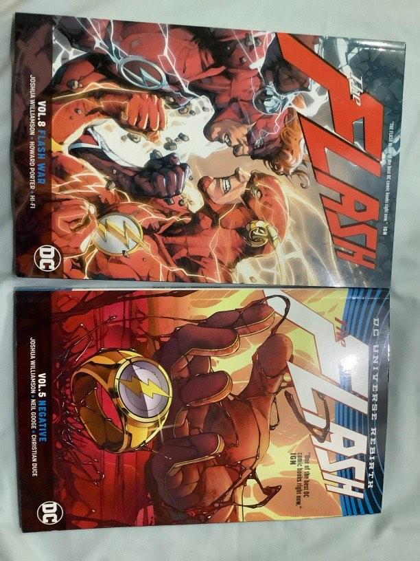 Bundle of Two (2) Flash comics (Category: Comics & Manga) located in Taguig. Submitted by multiverse2 (Listing ID 1186423846, Image 1). Description: Bundle of two (2) Flash comics for Php 1000.00 Like new Condition Volume 5 - Negative Volume 8 - Flash War.
