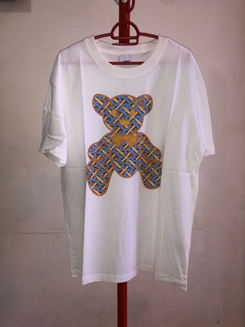 Burberry Bear T Shirt Men s Fashion Tops Sets Tshirts Polo