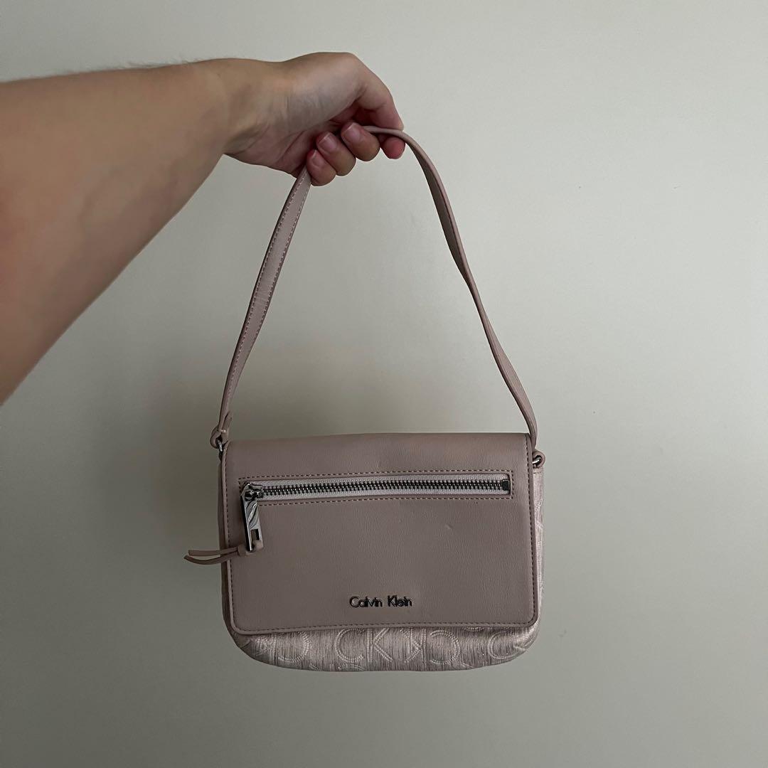 Calvin Klein Mini Link Pink Shoulder Bag, Luxury, Bags & Wallets on  Carousell