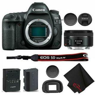 Canon EOS 5d mark IV camera with lens