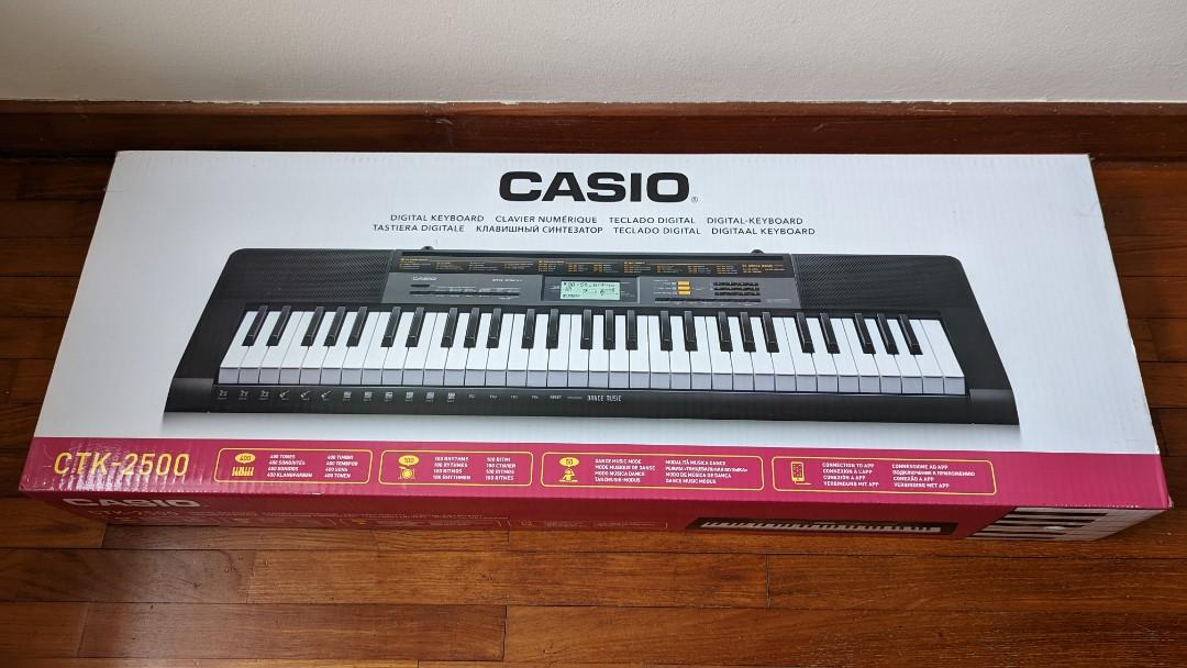 Casio CTK -2500 Digital Keyboard, Hobbies & Toys, Music & Media ...