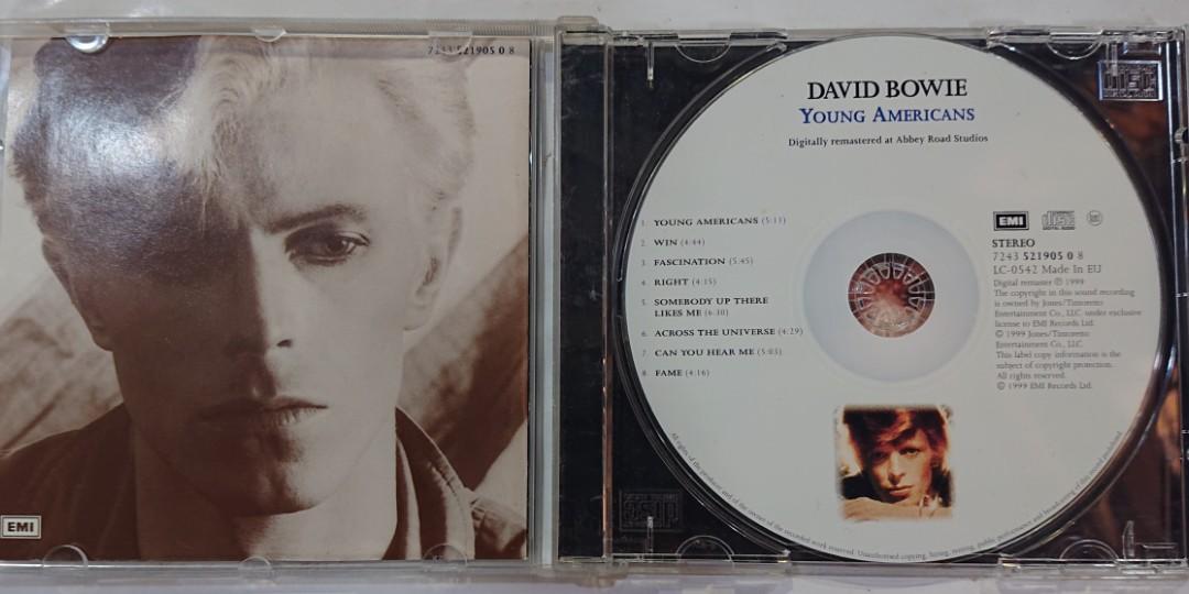 Cd David Bowie young americans, 興趣及遊戲, 音樂樂器 & 配件, 音樂與媒體 - CD 及 DVD ...