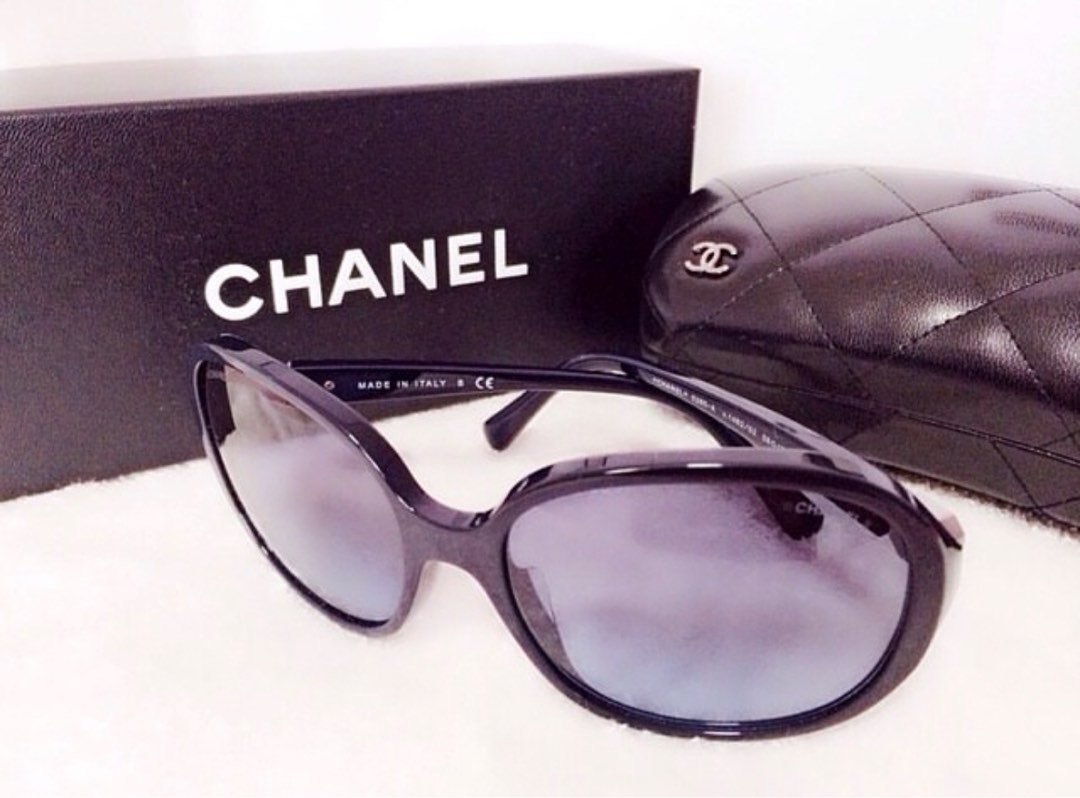 Chanel Sunglasses Black, Women's Fashion, Watches & Accessories, Sunglasses  & Eyewear on Carousell