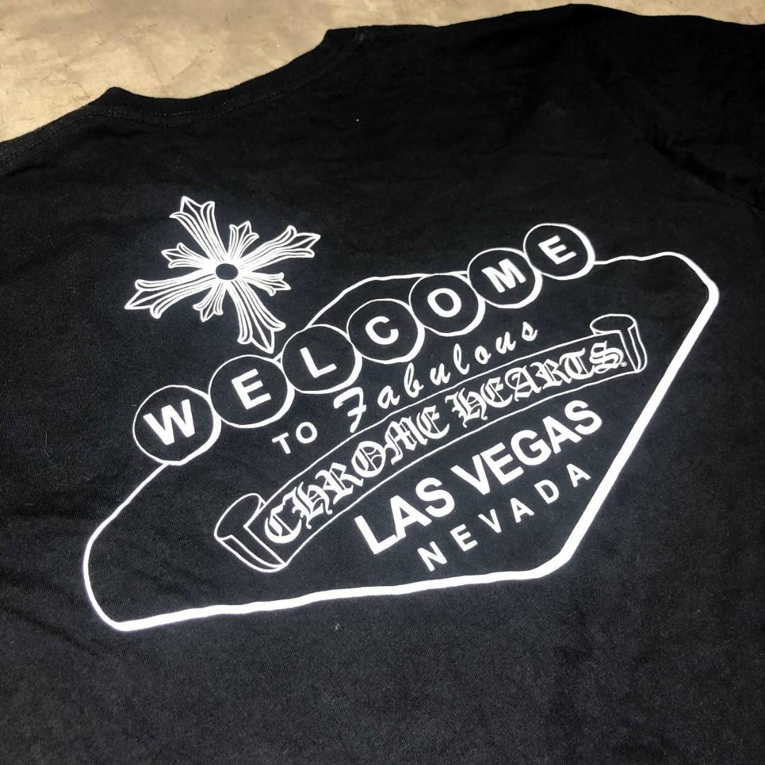 Chrome Hearts Welcome To Las Vegas Tee White
