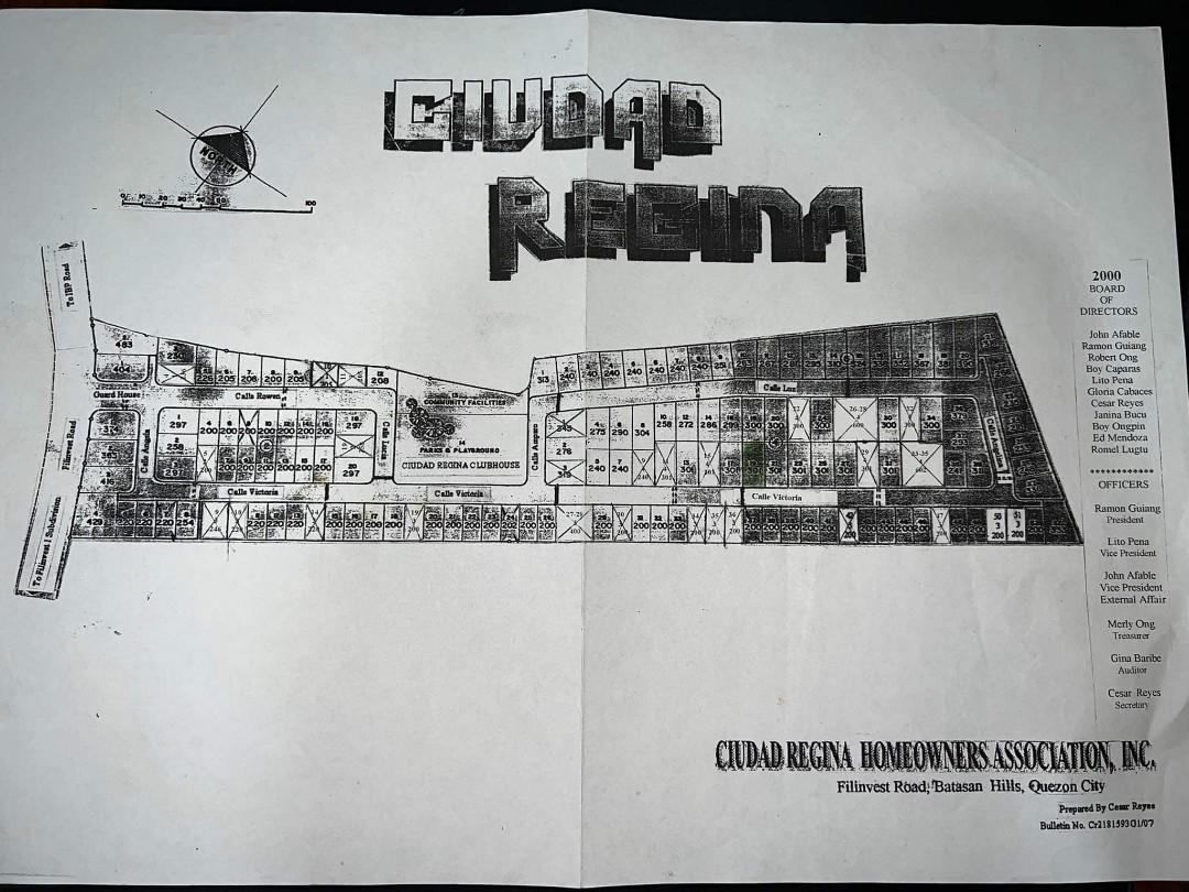 Ciudad Regina Commonwealth lot for sale 301 sqm 40k per sqm, Property