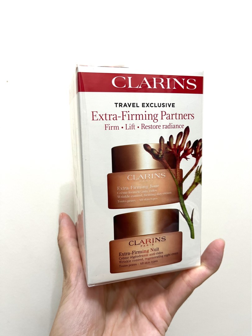 Clarins Extra Firming Partners Day And Night Cream Set Beauty Personal Care Face Face