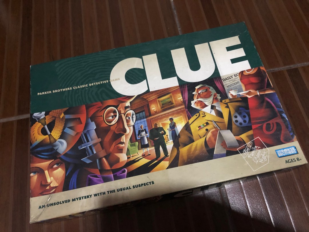 CLUE Boardgame, Hobbies & Toys, Toys & Games on Carousell