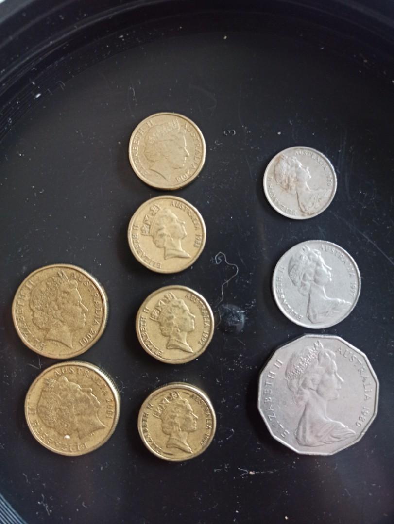Coins Elizabeth II , Coins Euro Australia ( 1 euro , 2 Euro , 50 cent Euro  , 10 Cent euro , 5 Cent Euro ), 興趣及遊戲, 收藏品及紀念品, 錢幣- Carousell