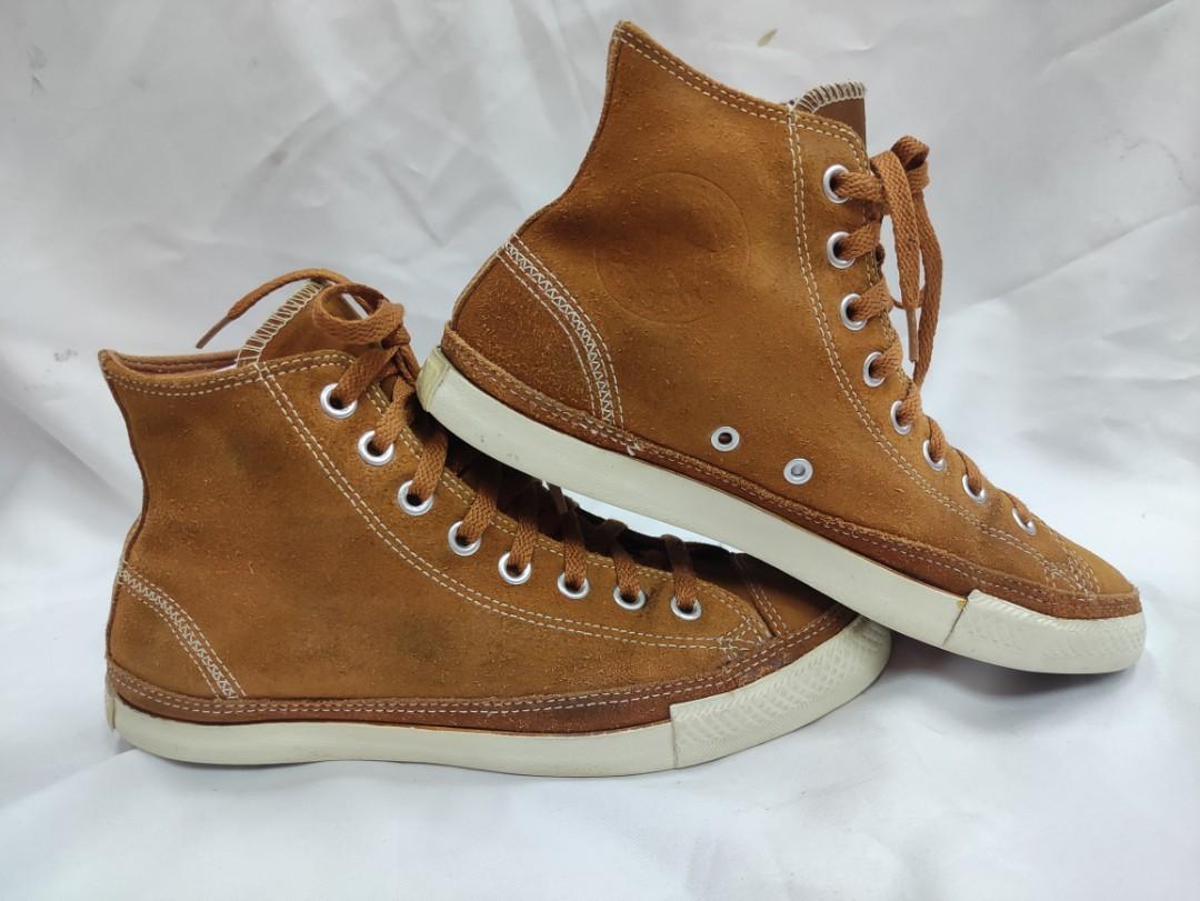 Converse hotsell suede leather