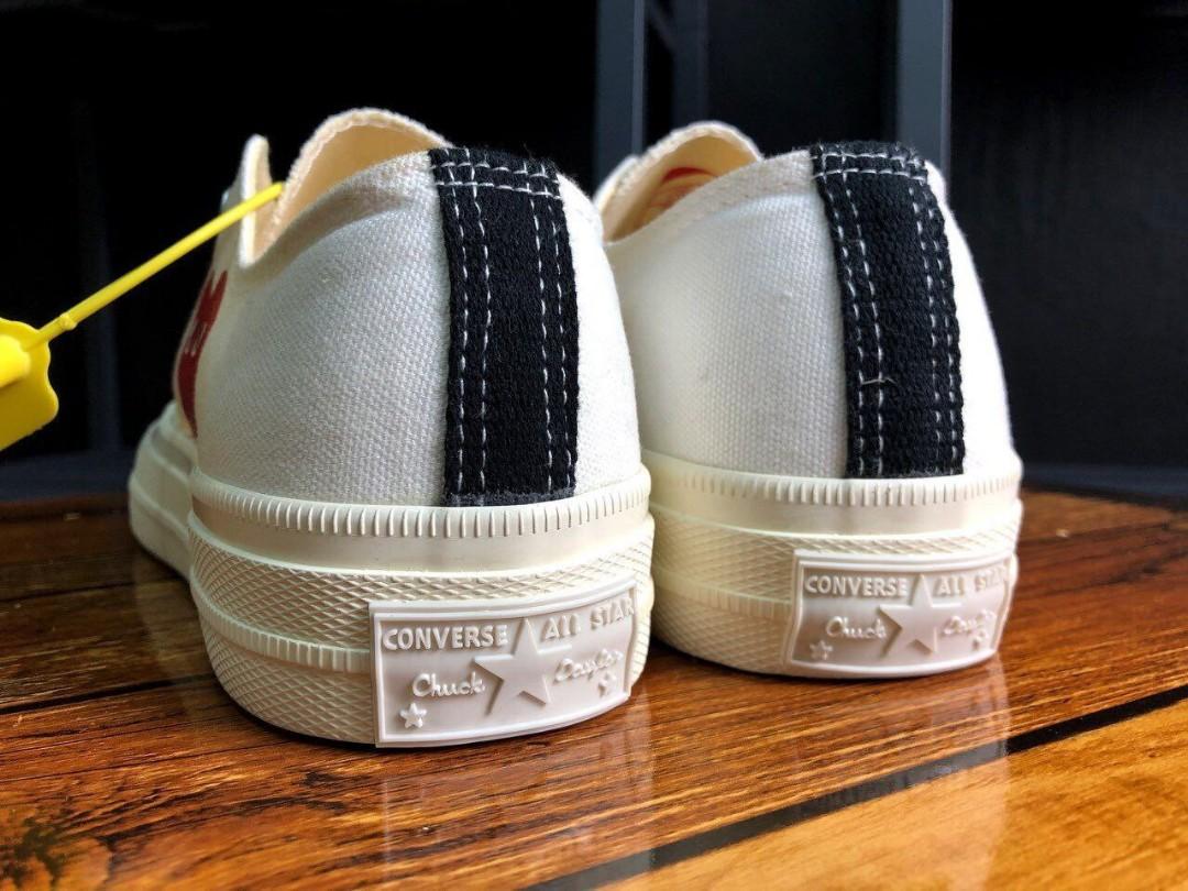 CONVERSE x CDG WHITE