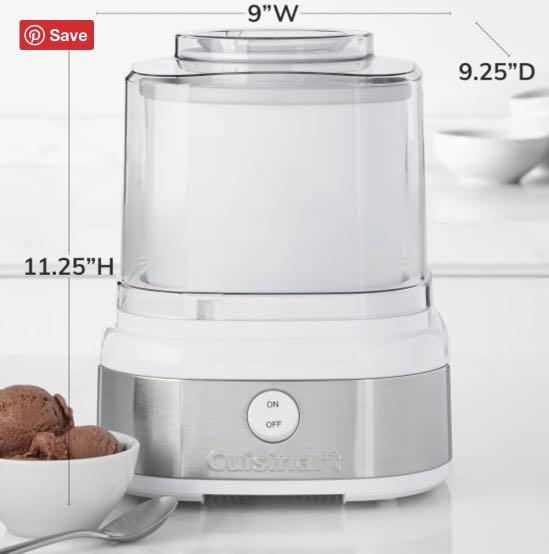 Cuisinart ice cream maker ice 22 online