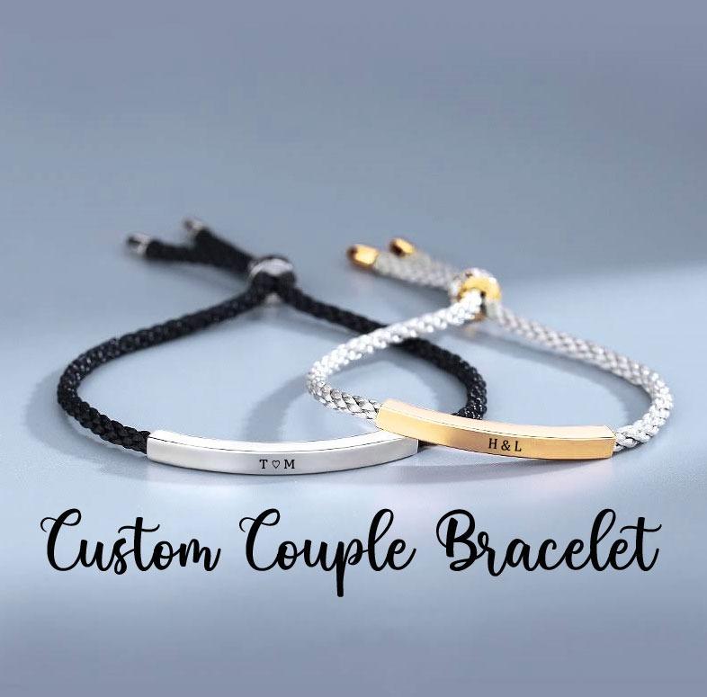 Custom relationship hotsell bracelets