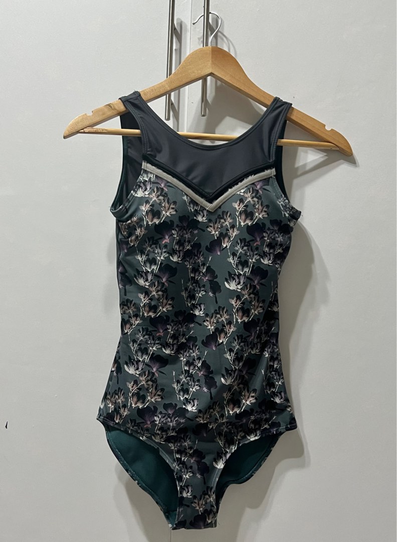One piece Swimsuit Floral Bench Body, Women's Fashion, Swimwear ...
