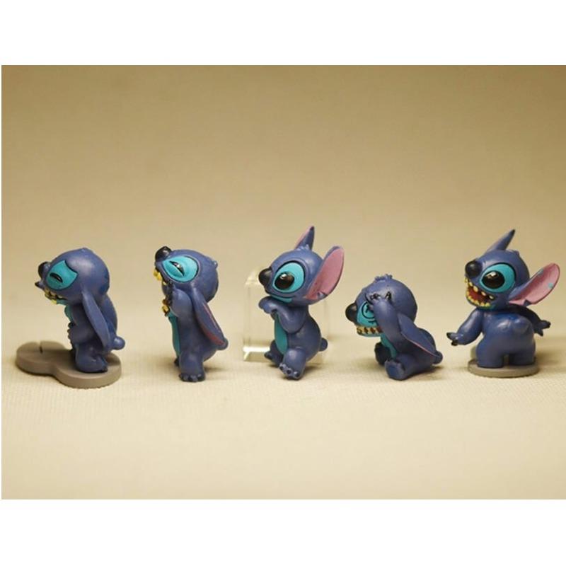 8Pcs/Set Disney Anime Lilo And Stitch Figure Fruit Series Little Monster  Doll PVC Collectible Model Decoration Toy Gift - AliExpress