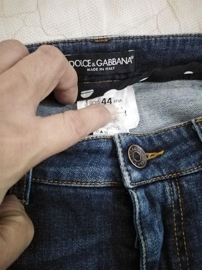 DOLCE AND GABANA JEANS, Women's Fashion, Bottoms, Jeans on Carousell