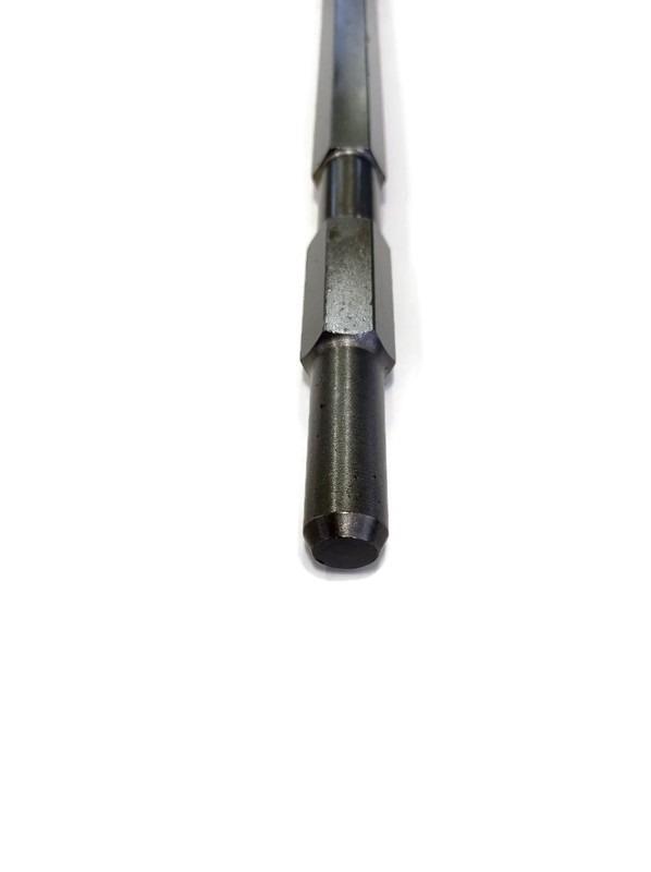 Drexel 18 HEX POINTED SHANK CHISEL (Category: Home Improvement Tools & Accessories) located in Manila. Submitted by yaleph (Listing ID 1186351037, Image 2). Description: ● Authentic Drexel Hex Shank Chisel ● Type: Pointed ● Hex: 18mm ● Length: 350mm Contact us at 09164053353.