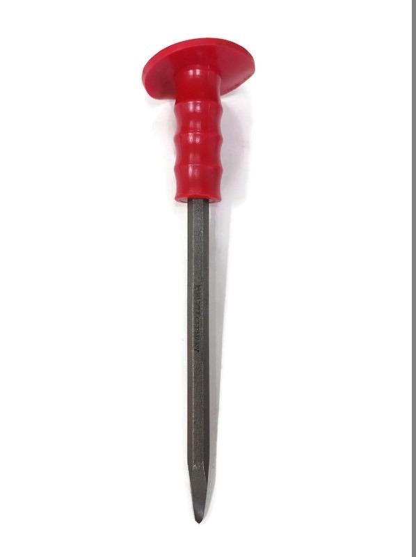 Drexel Flat (25x300mm) & Pointed (13x300mm) Cold Chisel with Plastic Hand Guard (Category: Home Improvement Tools & Accessories) located in Manila. Submitted by yaleph (Listing ID 1186349475, Image 2). Description: ● Authentic Drexel Cold Chisel ● Type: Pointed & Flat ● With safety plastic hand guard ● Sizes (Diameter x Length): 13x300mm (Pointed) & 25x300mm (Flat) Contact us at 09164053353.