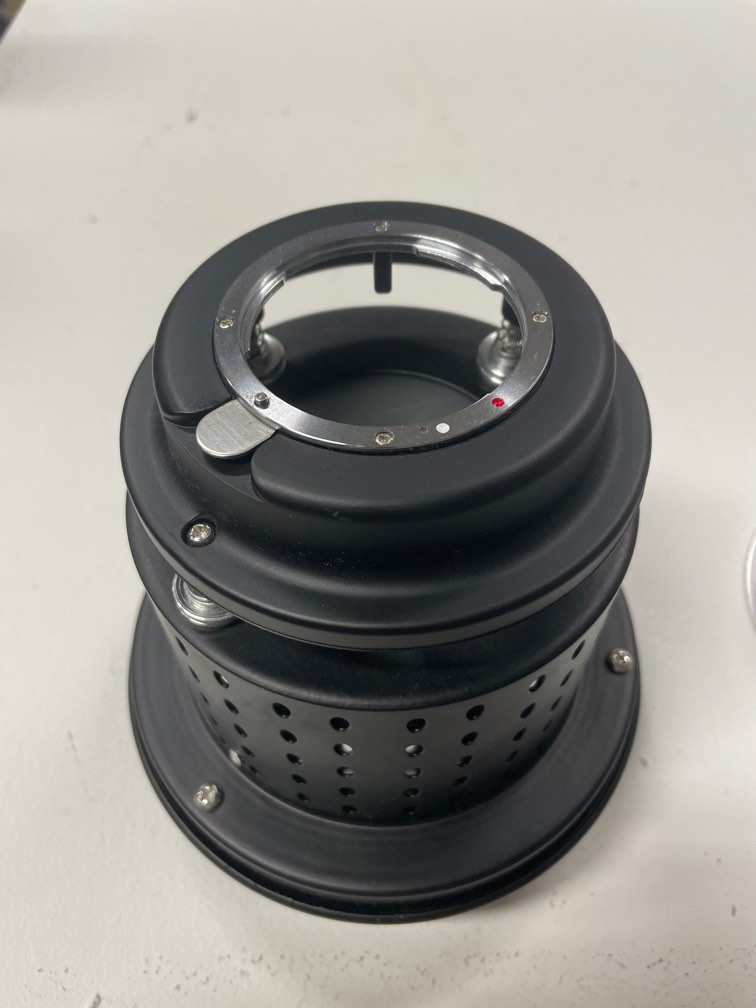 DF DIGITALFOTO Optical Snoot Bowens Mount Gobo Projector With 39 Gobos For Photography Spotlight, Compatible With Aputure Amaran 100X/D 200D/X, Godox SL60, Nanlite FS150B - View #10