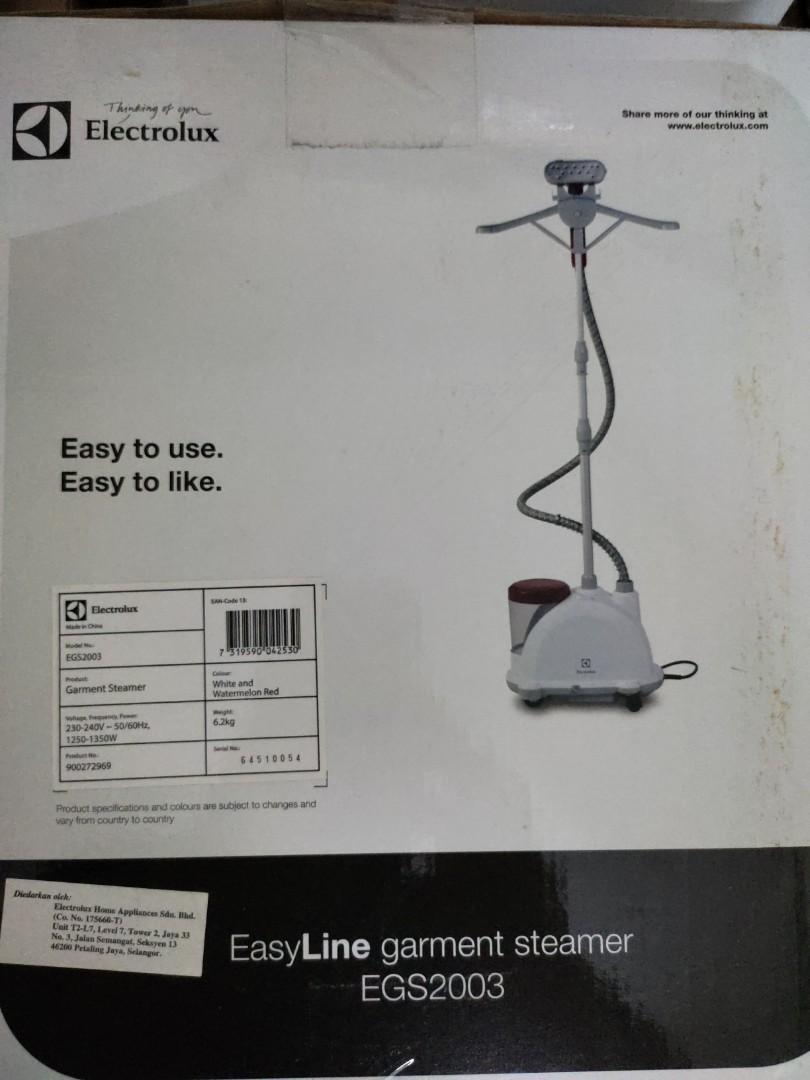 Electrolux Garment Steamer EGS2003, TV & Home Appliances, Irons