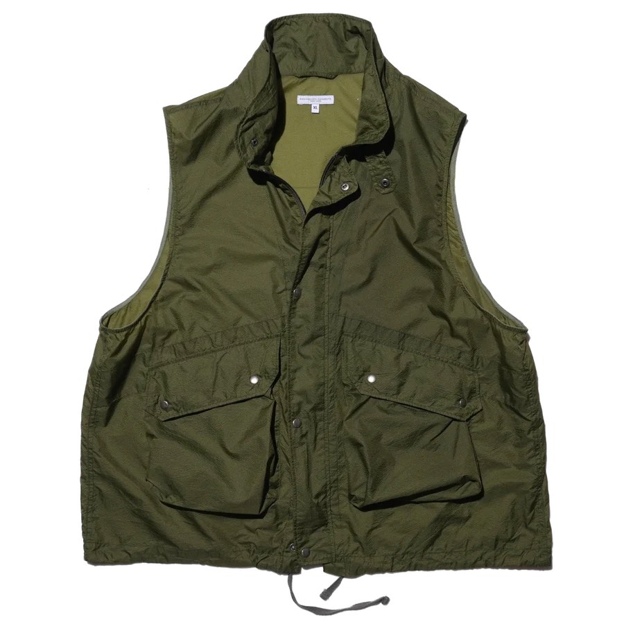 Snow Peak Fishing Vest - Olive, 男裝, 上身及套裝, 背心- Carousell